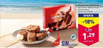 ALDI Flete Bombón mini almendrado Pack de 8 x 36 g oferta