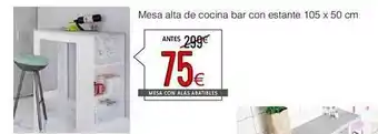 Mesa con alas abatible