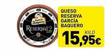 Hiperber Queso reserva garcía baquero oferta