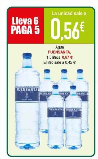 Masymas Agua fuensanta oferta