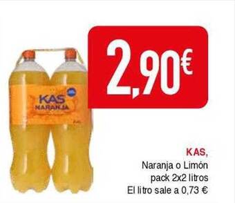 Masymas Kas naranja o limón oferta
