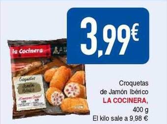 Masymas Croquetas de jamón ibérico la cocinera oferta