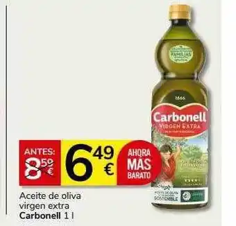 Supermercados Charter Aceite de oliva virgen extra carbonell oferta