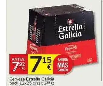 Supermercados Charter Cerveza estrella galicia oferta