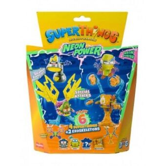 Juguetoon Blister 6 superthings serie 11 neon power pack 3 oferta
