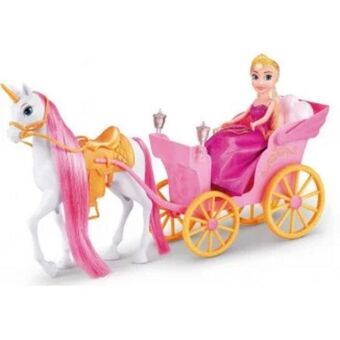 Juguetoon Sparkle gilrz set princesa con carroza oferta