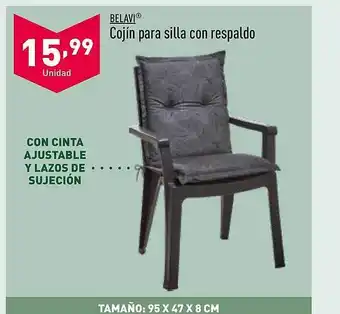 ALDI Belavi cojín para silla con respaldo oferta