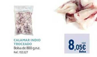 Makro Calamar indio troceado oferta