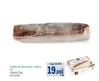Makro Lomo de bacalao isi oferta