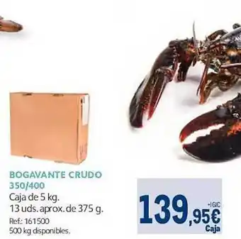 Makro Bogavante crudo 350 400 oferta