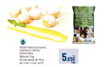 Makro Profiteroles nata, crema o trufa frostena oferta