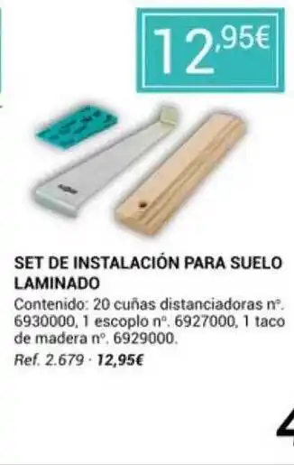 Coferdroza Set de instalación para suelo laminado oferta
