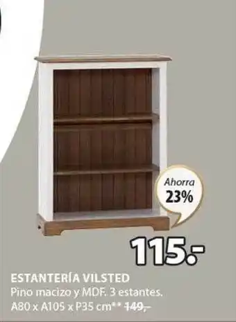 JYSK Estantería vilsted oferta
