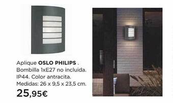 Hipercor Aplique oslo philips oferta