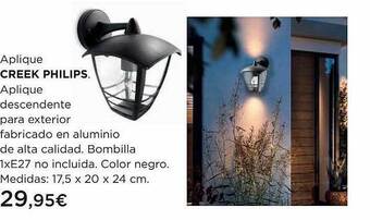 Hipercor Aplique creek philips oferta