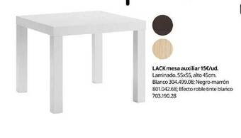 IKEA Lack mesa auxiliar oferta
