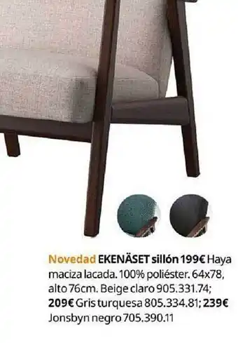 IKEA Ekenäset sillón oferta