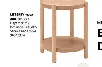 IKEA Listerby mesa auxiliar oferta