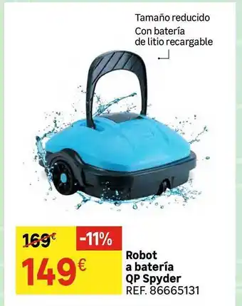 Leroy Merlin Robot a batería qp spyder oferta