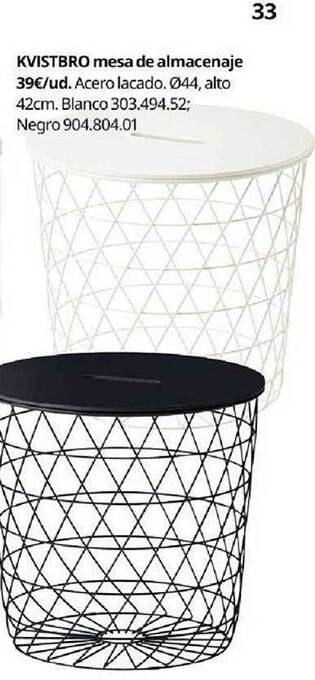 IKEA Kvistbro mesa de almacenaje oferta