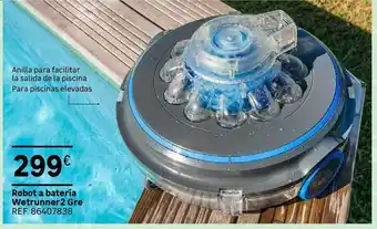 Leroy Merlin Robot a batería wetrunner 2 gre oferta