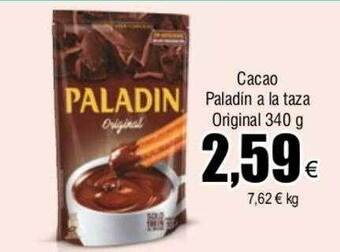 FROIZ Cacao paladín a la taza original oferta