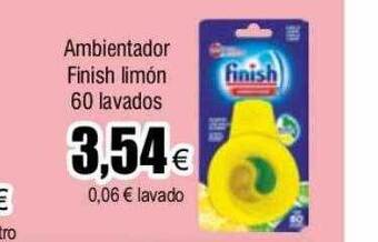 FROIZ Ambientador finish limón 60 lavados oferta