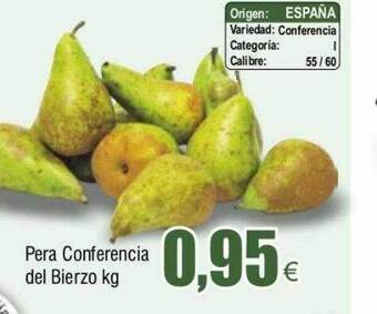 FROIZ Pera conferencia del bierzo kg oferta