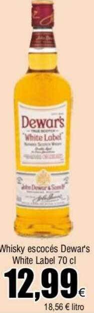 FROIZ Whisky escocés dewar's white label oferta