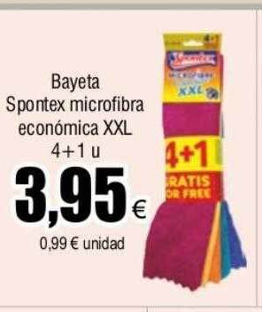 FROIZ Bayeta spontex microfibra económica xxl oferta