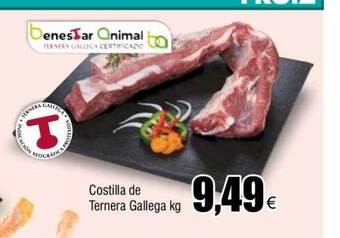 FROIZ Costilla de ternera gallega kg oferta