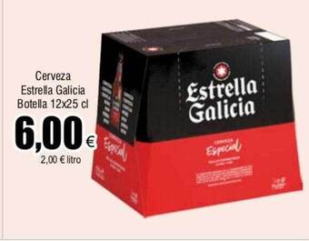 FROIZ Cerveza estrella galicia botella oferta