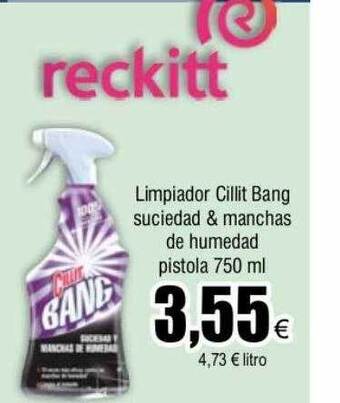 FROIZ Limpiador cillit bang suciedad & manchas de humedad pistola oferta