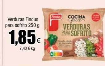 FROIZ Verduras findus para sofrito oferta