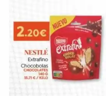 FROIZ Nestlé extrafino chocobolas chocolates oferta