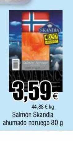 FROIZ Salmón skandia ahumado noruego oferta