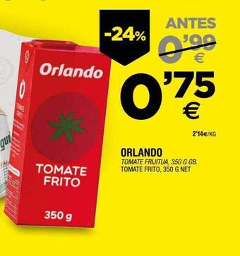 BM Supermercados Orlando tomate frito oferta