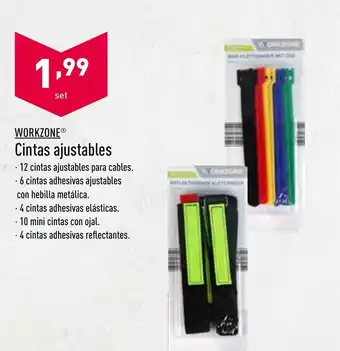 ALDI Workzone Cintas ajustable oferta