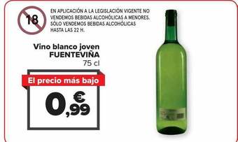 Carrefour Vino blanco joven fuenteviña oferta