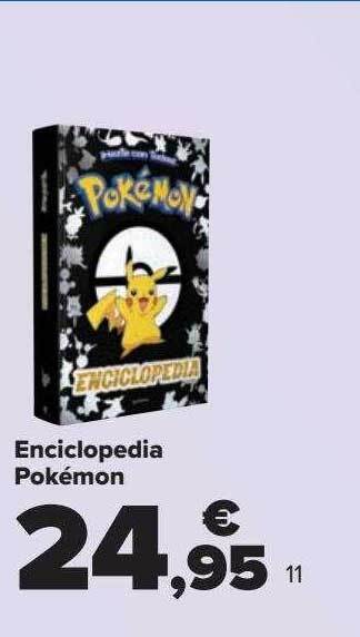 Carrefour Enciclopedia pokémon oferta