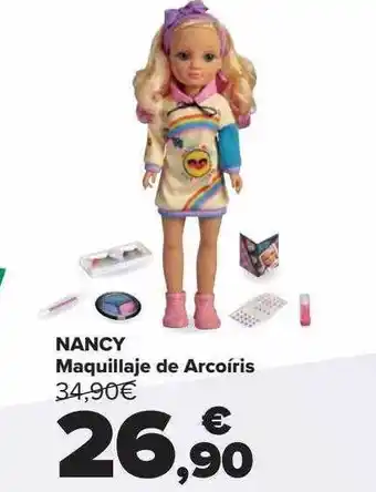 Carrefour Nancy maquillaje de carcoíris oferta