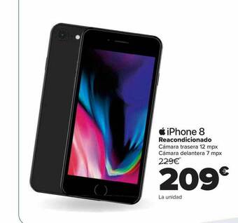 Carrefour Iphone 8 reacondicionado oferta
