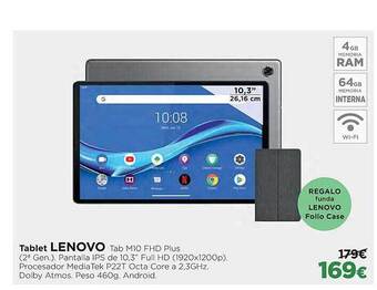El Corte Inglés Tablet lenovo oferta