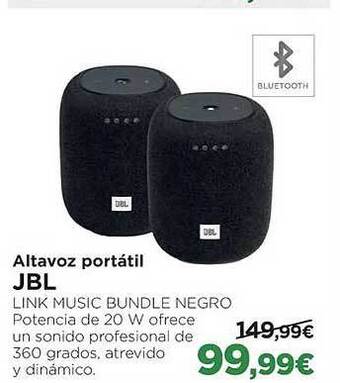 El Corte Inglés Altavoz portátil jbl oferta