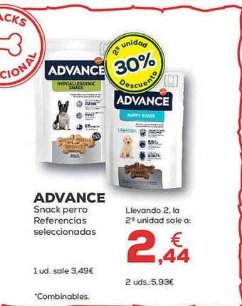 Kiwoko Advance snack perro referencias seleccionadas oferta