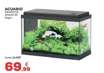 Kiwoko Acuario aquatlantis atlantis 50 negro oferta