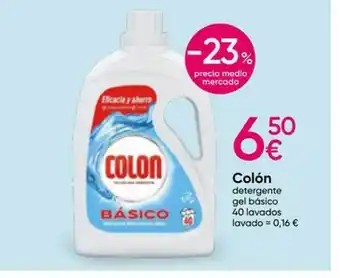 Colón detergente gel básico