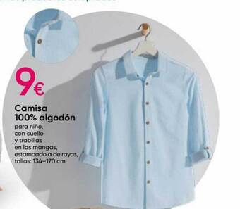 Pepco Camisa 100% algodón oferta