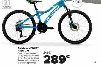 Carrefour Bicicleta mtb 29 oferta