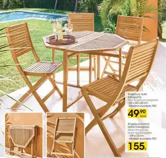 Eroski Silal kingsbury plegable mesa kingsbury redonda plegable oferta